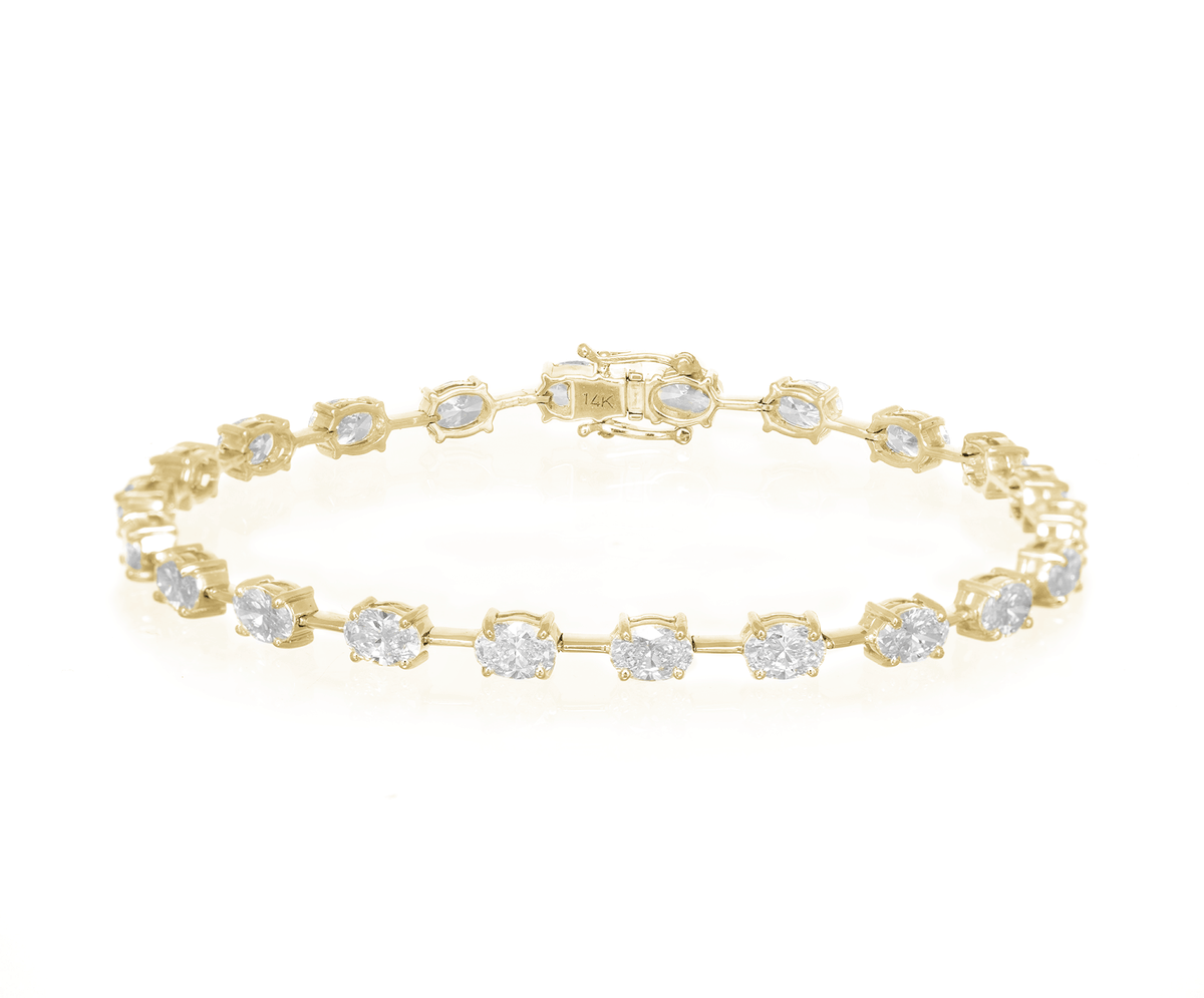 14K OVAL CUT WITH ELEGANT DIAMOND ACCENT 6.60CT - Mr. Alex Jewelry