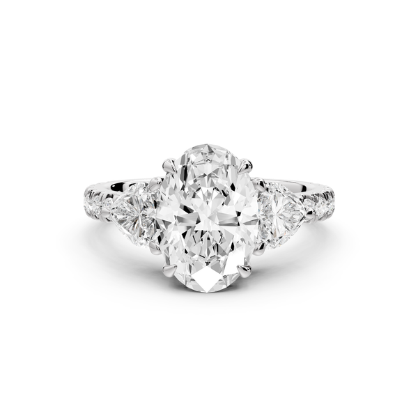Lily - 2ct Engagement Ring 14k white gold