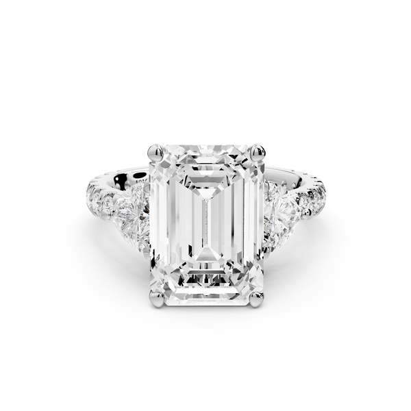 Lily - 5ct Engagement Ring 14k white gold