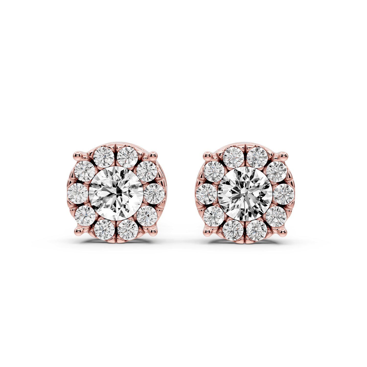 Amber Earrings Rose Gold - Mr. Alex Jewelry