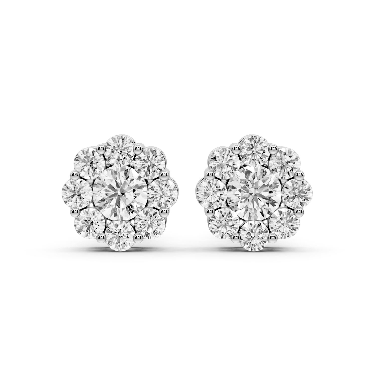 Audrey Earrings White Gold - Mr. Alex Jewelry