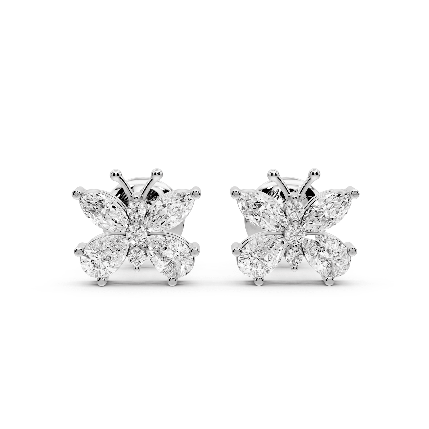 Celine Earrings White Gold - Mr. Alex Jewelry