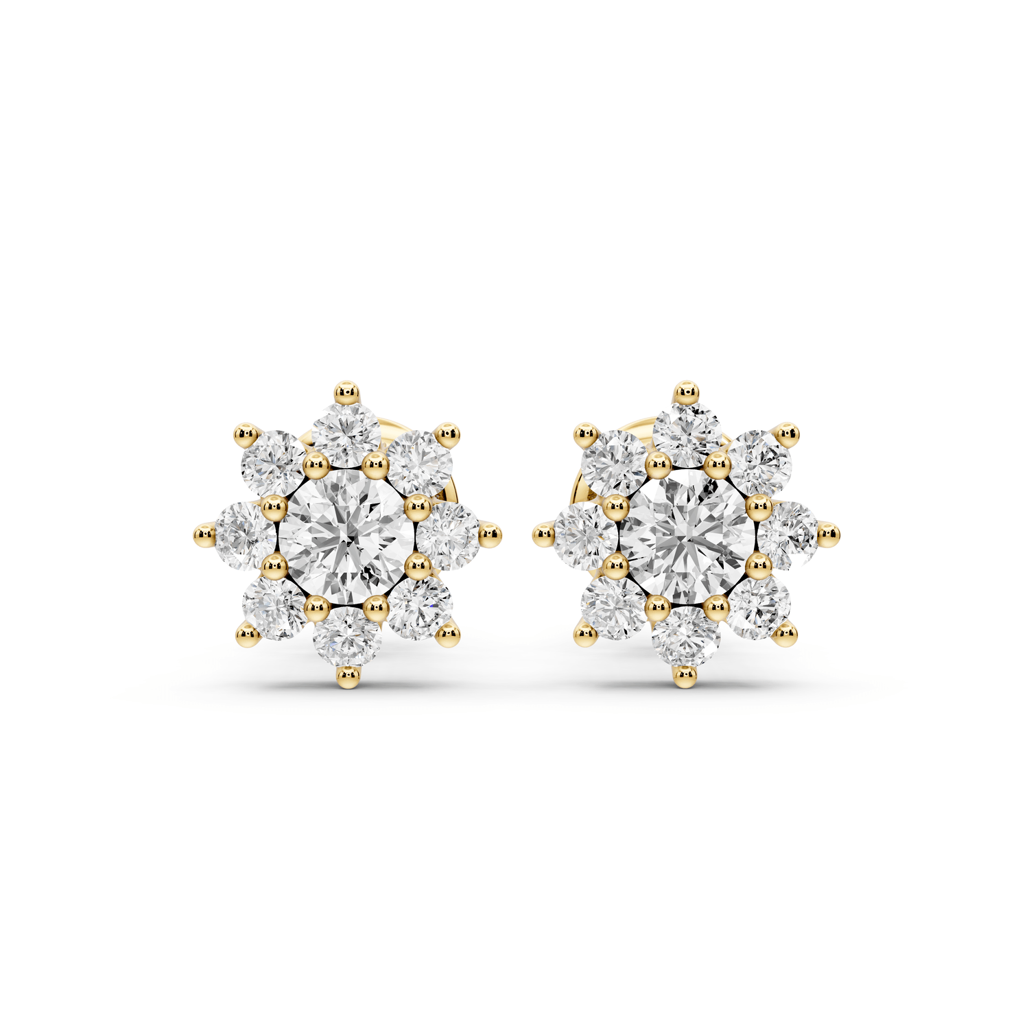Ivy Earrings Yellow Gold - Mr. Alex Jewelry
