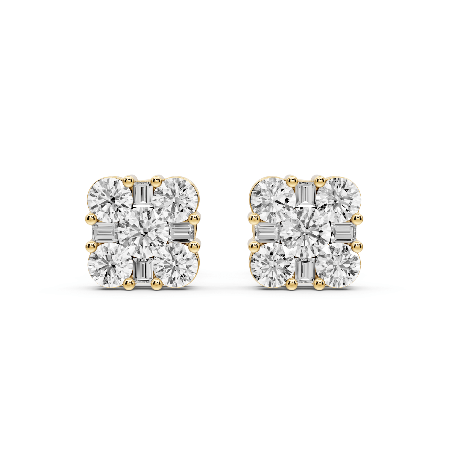 Jade Earrings Yellow Gold - Mr. Alex Jewelry