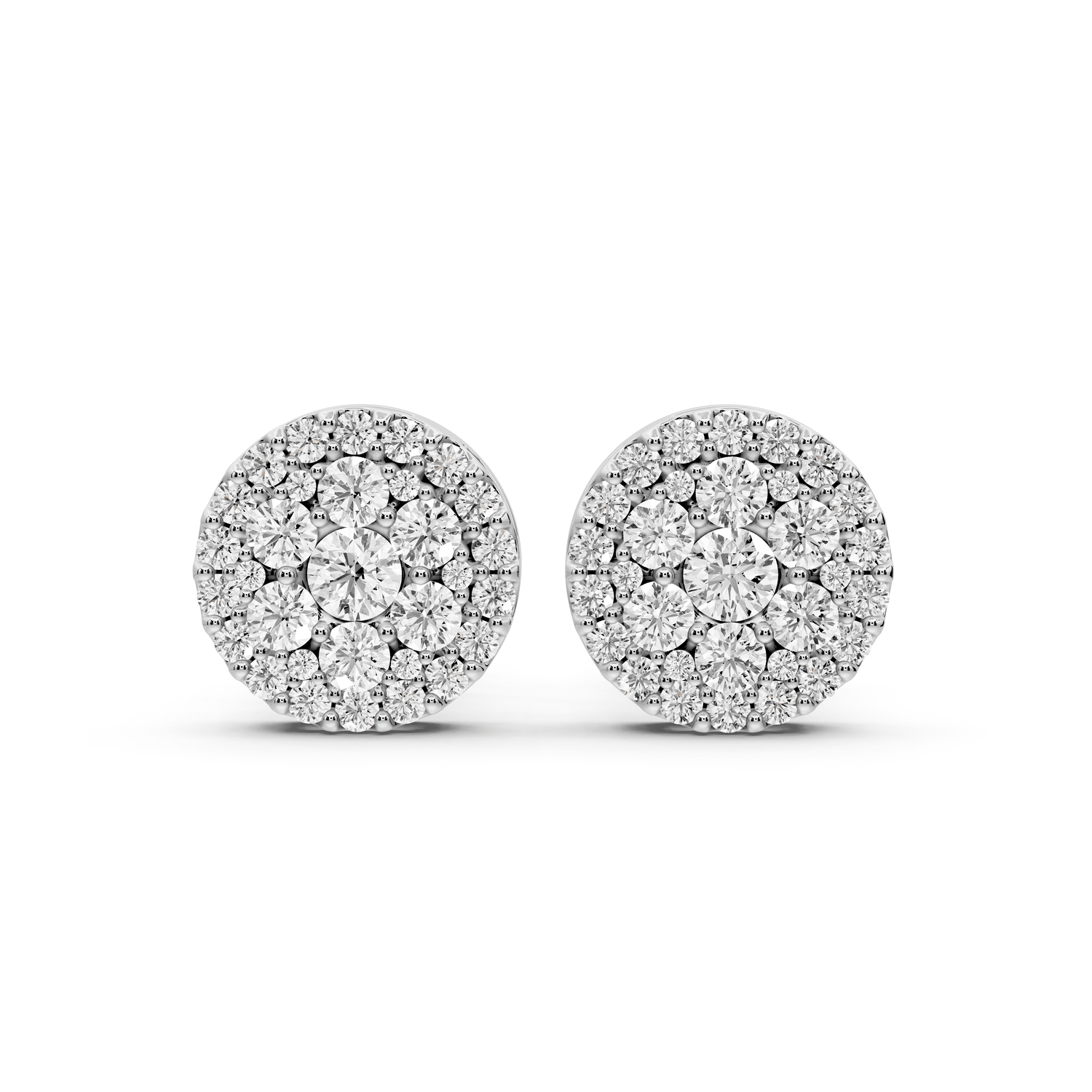 June Earrings White Gold - Mr. Alex Jewelry