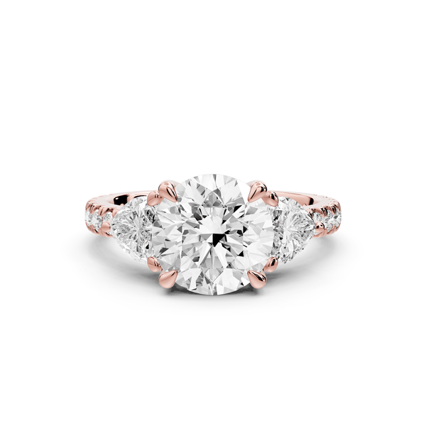 Lily - 2ct Engagement Ring 18k rose gold - Mr. Alex Jewelry