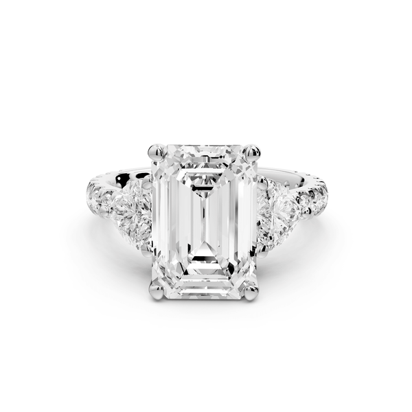 Lily - 4ct Engagement Ring platinum - Mr. Alex Jewelry