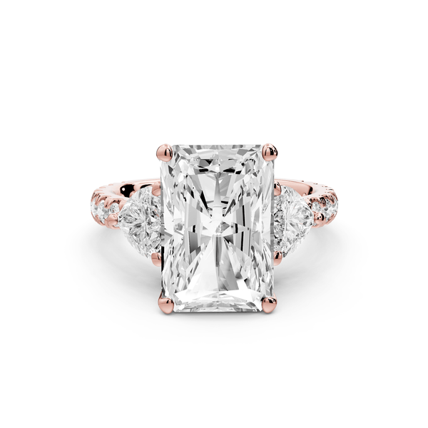 Lily - 5ct Engagement Ring 14k rose gold - Mr. Alex Jewelry