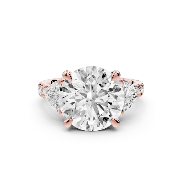 Lily - 5ct Engagement Ring 18k rose gold - Mr. Alex Jewelry