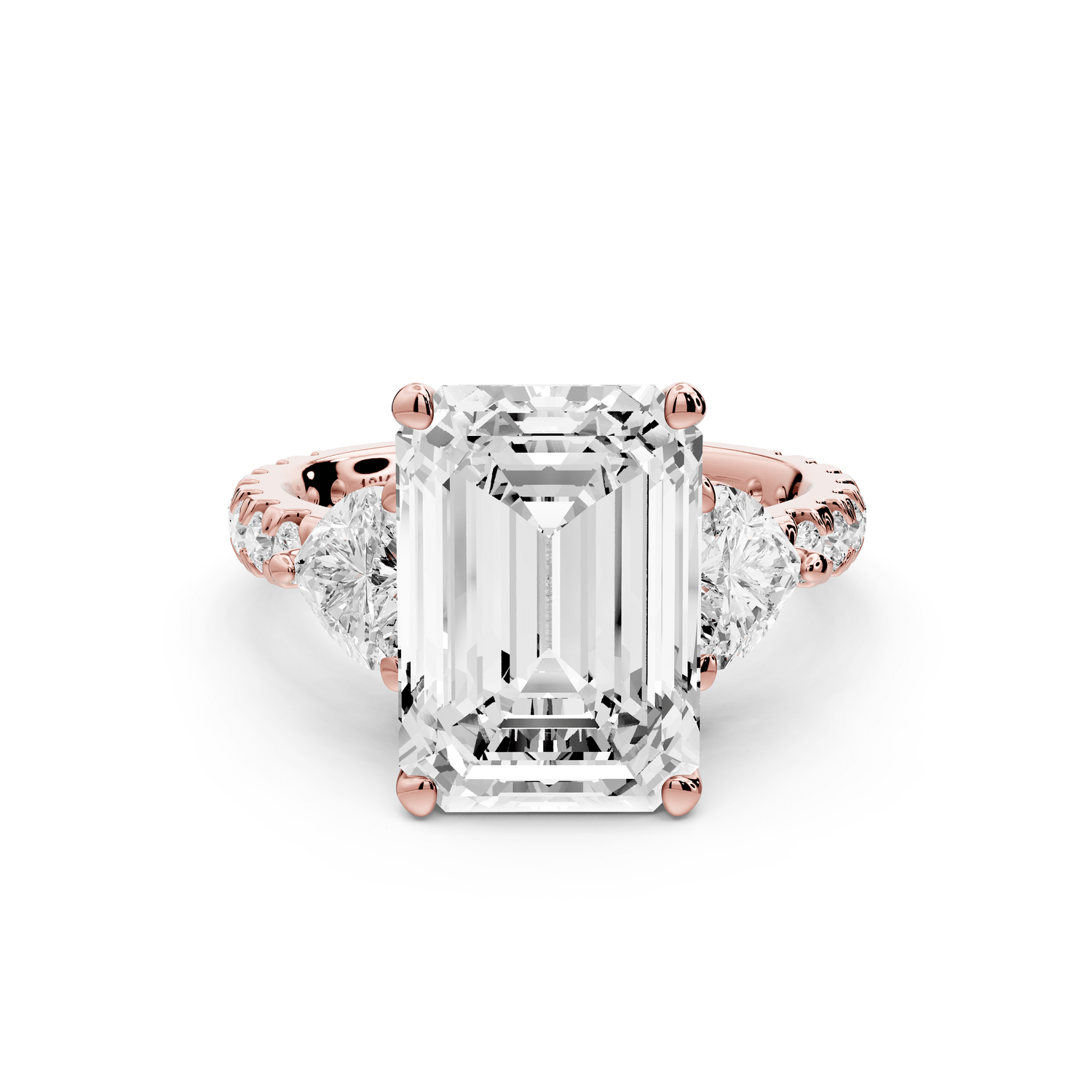 Lily - 5ct Engagement Ring 18k rose gold - Mr. Alex Jewelry