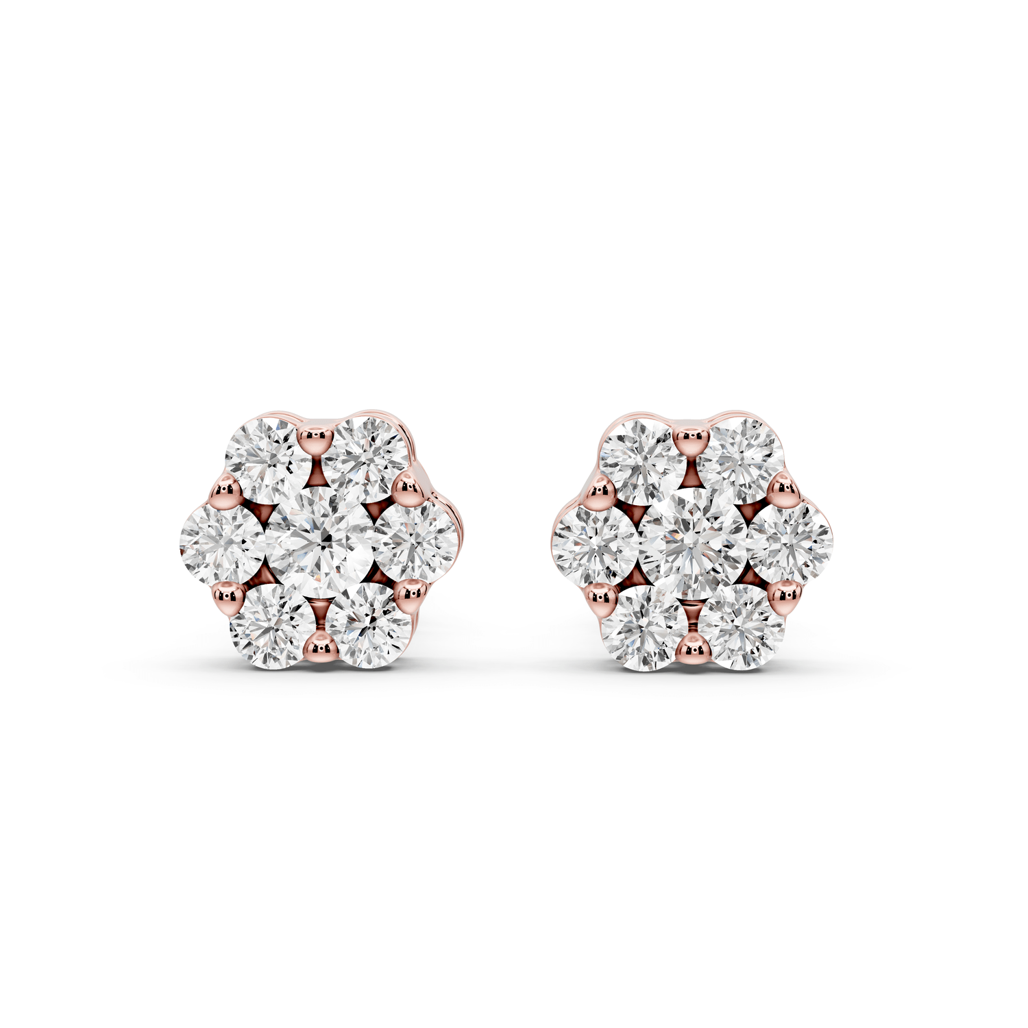 Maya Earrings Rose Gold - Mr. Alex Jewelry