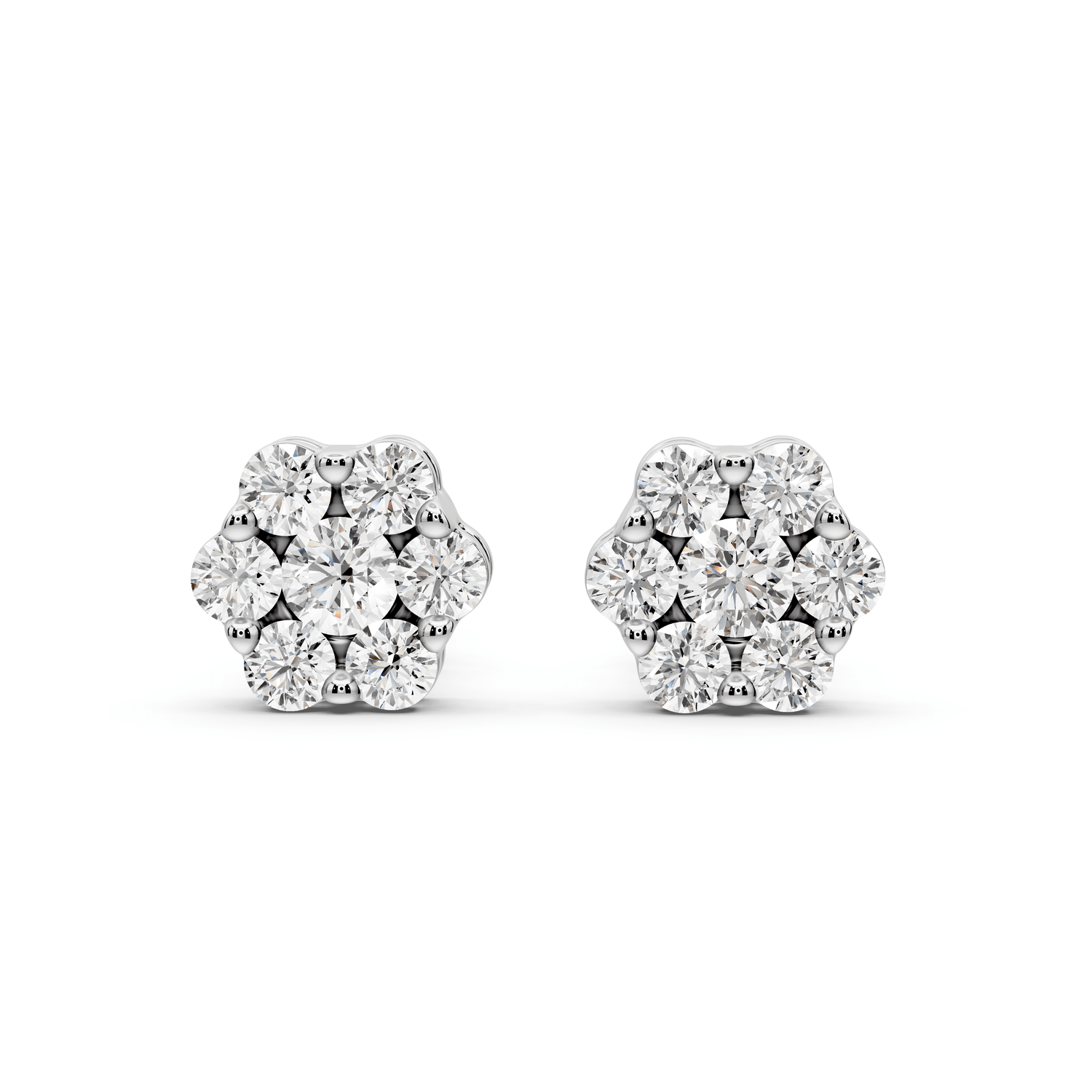 Maya Earrings White Gold - Mr. Alex Jewelry