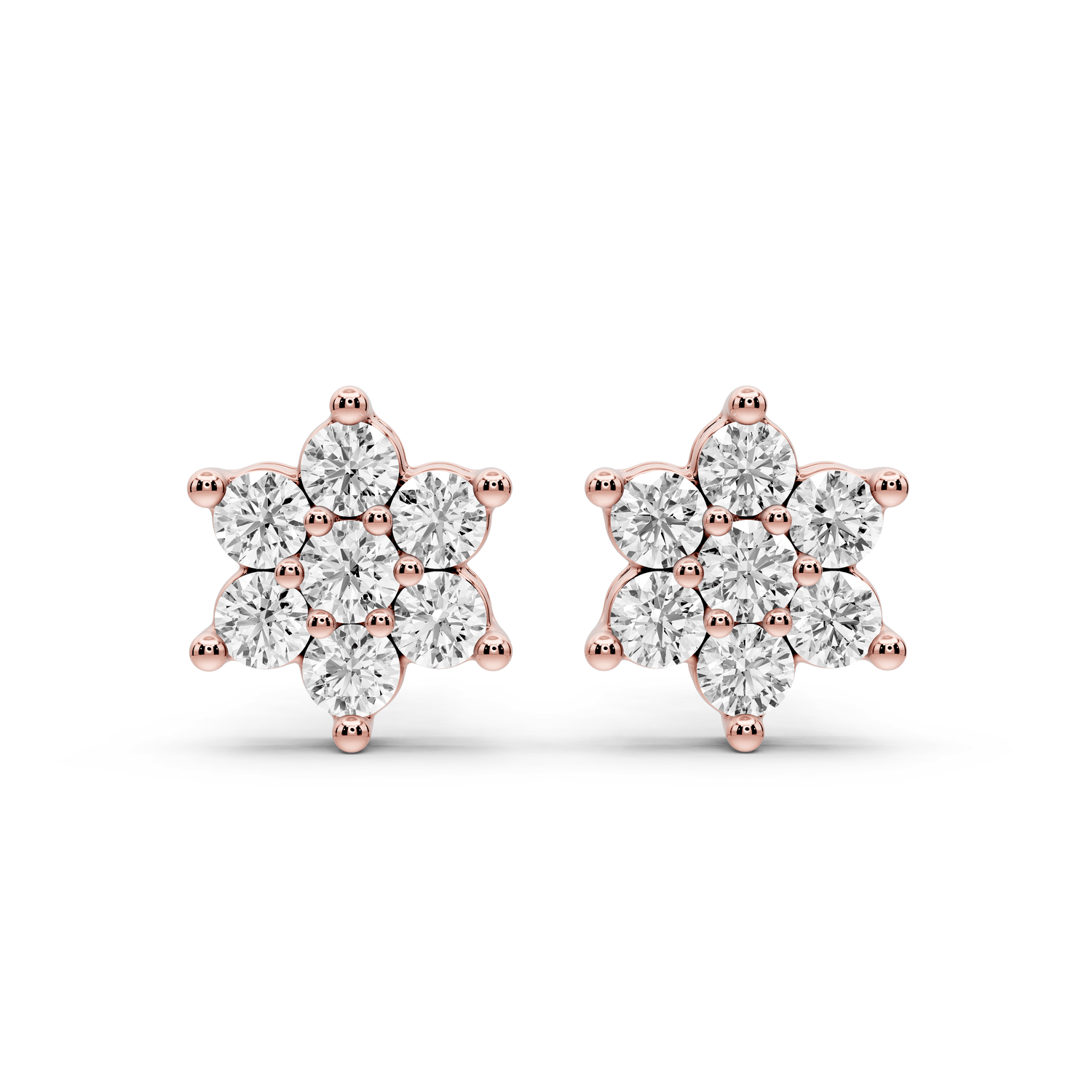 Nina Earrings Rose Gold - Mr. Alex Jewelry