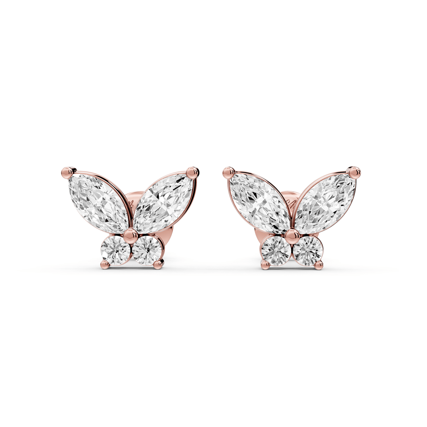 Paige Earrings Rose Gold - Mr. Alex Jewelry
