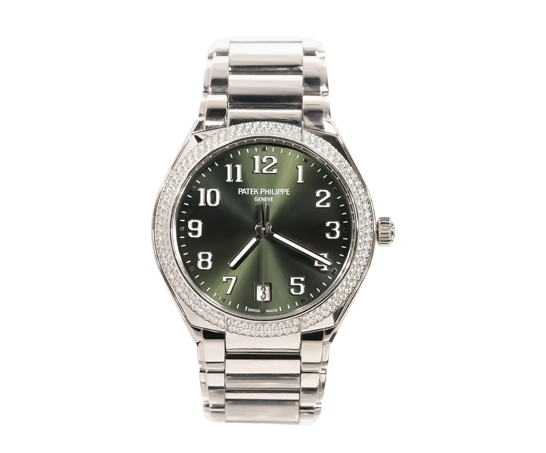 Patek Philippe Twenty~4 Automatic 36mm Stainless Steel Olive Green Dial Ref:7300/1200A - 011 - Mr. Alex Jewelry
