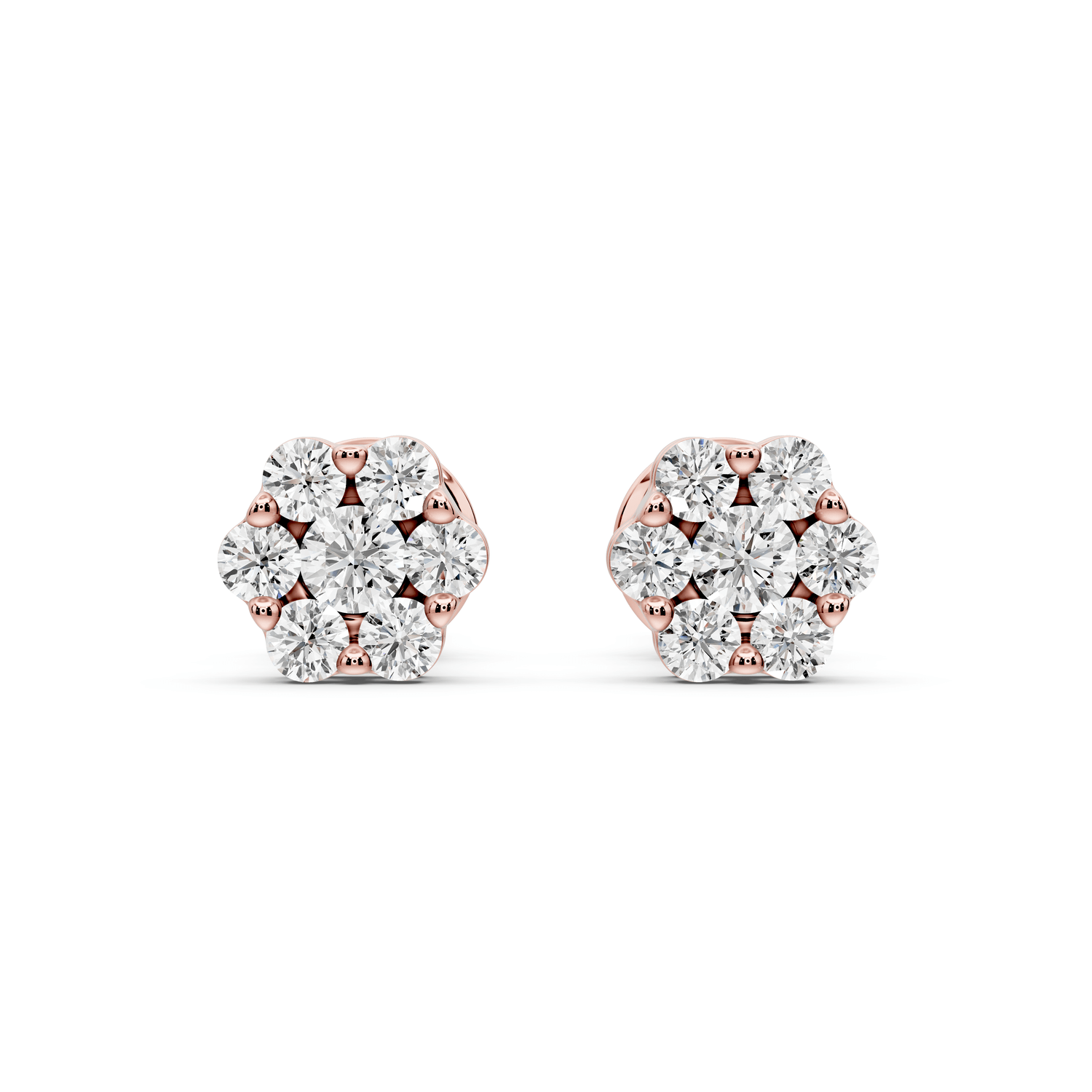 Quinn Earrings Rose Gold - Mr. Alex Jewelry