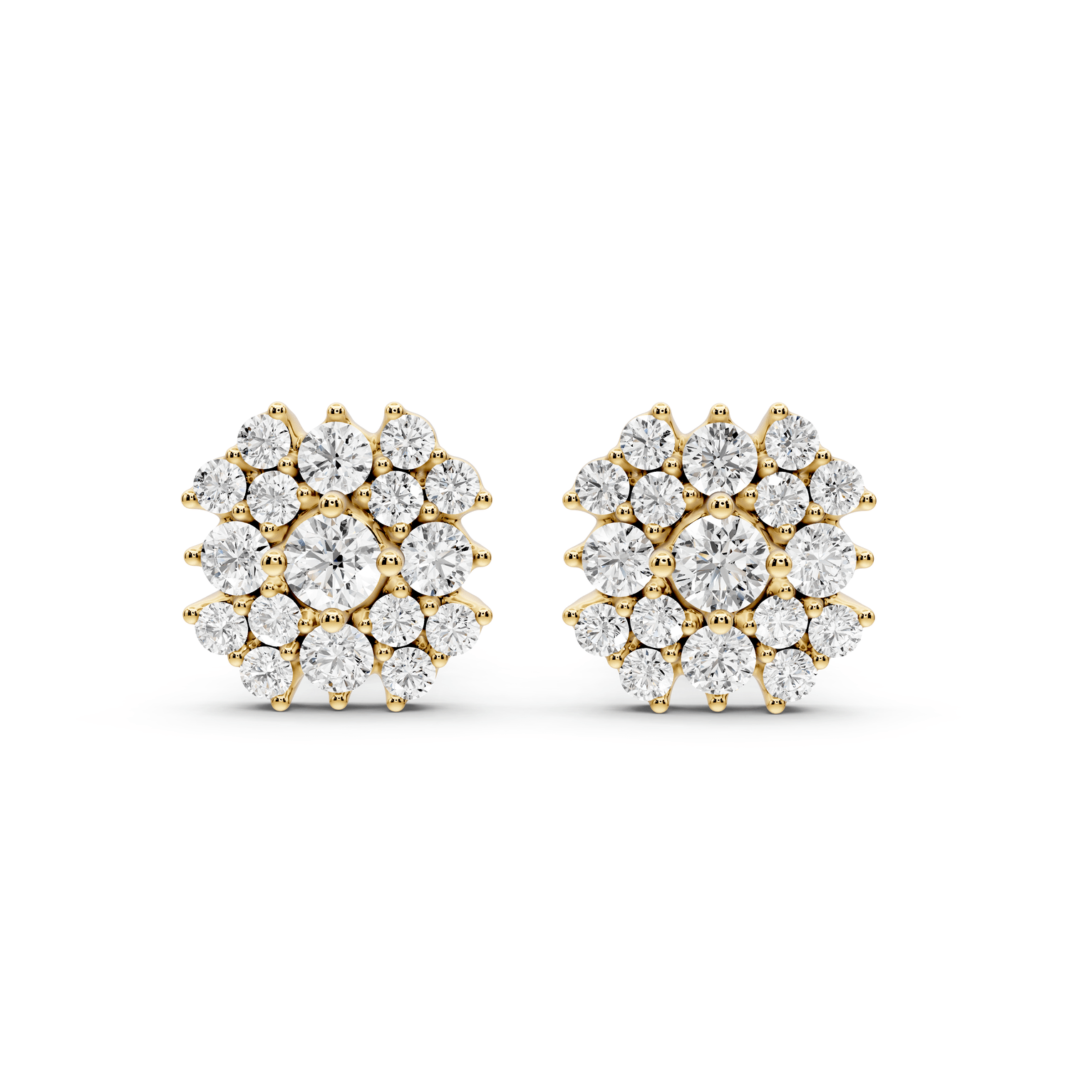Reese Earrings Yellow Gold - Mr. Alex Jewelry