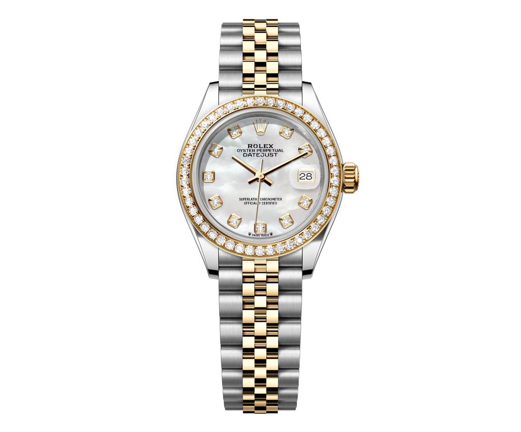 Rolex DateJust 26mm Pearl Dial-Diamond Bezel 1.50ct - Watches | Mr