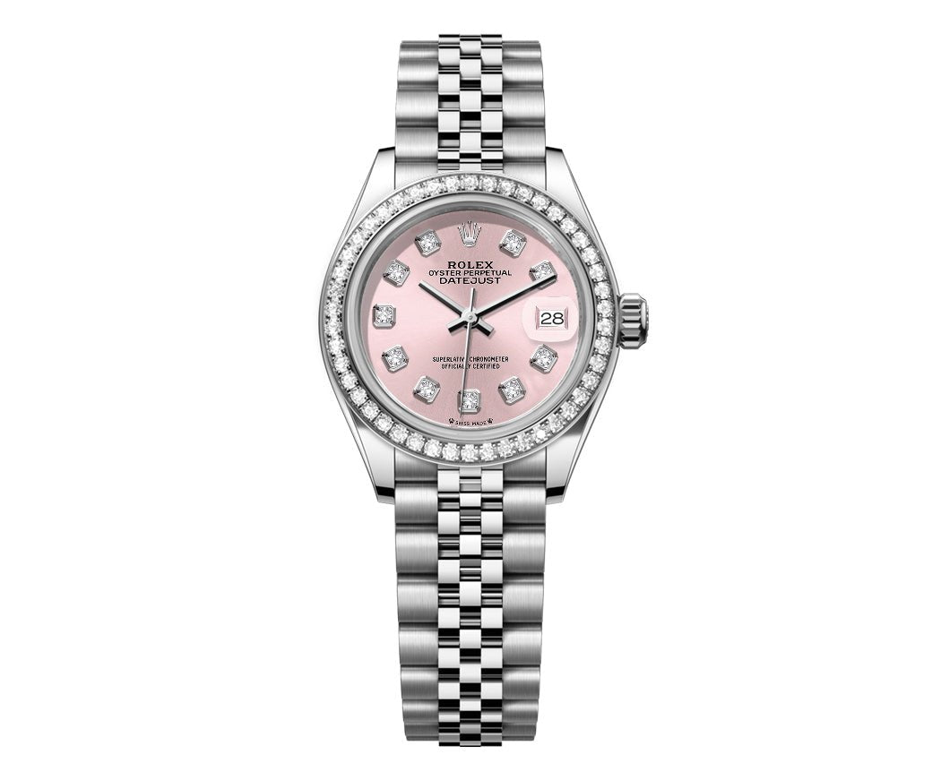 Rolex DateJust 26mm Pink Dial - Diamond Bezel 1.50ct - Mr. Alex Jewelry