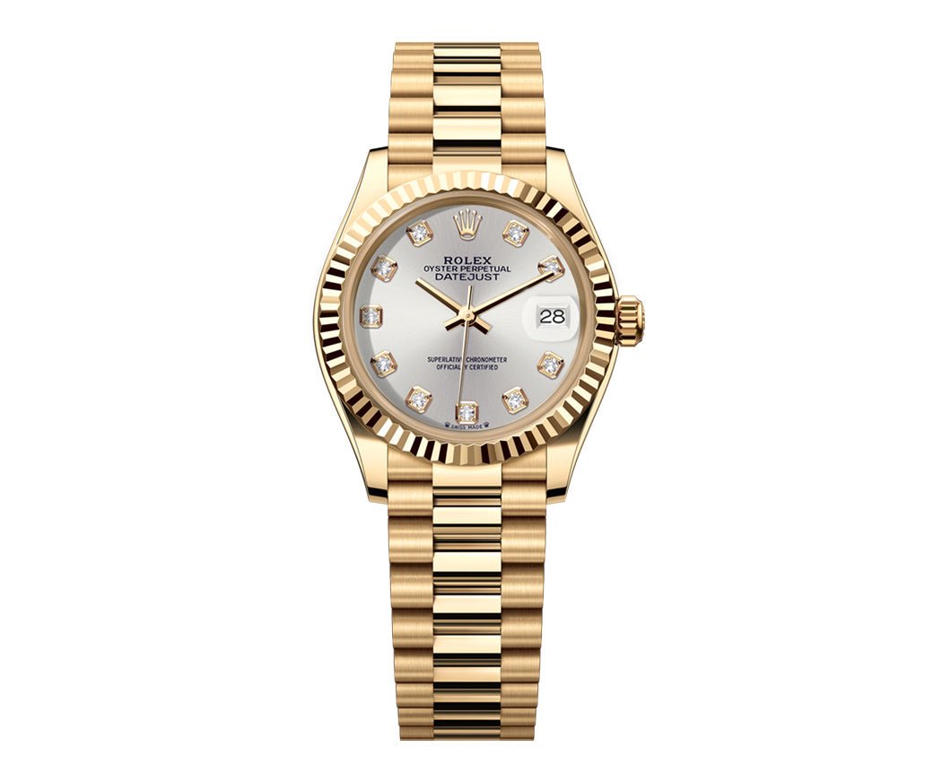 Rolex Datejust 31mm President - Silver Gem Dial - Mr. Alex Jewelry