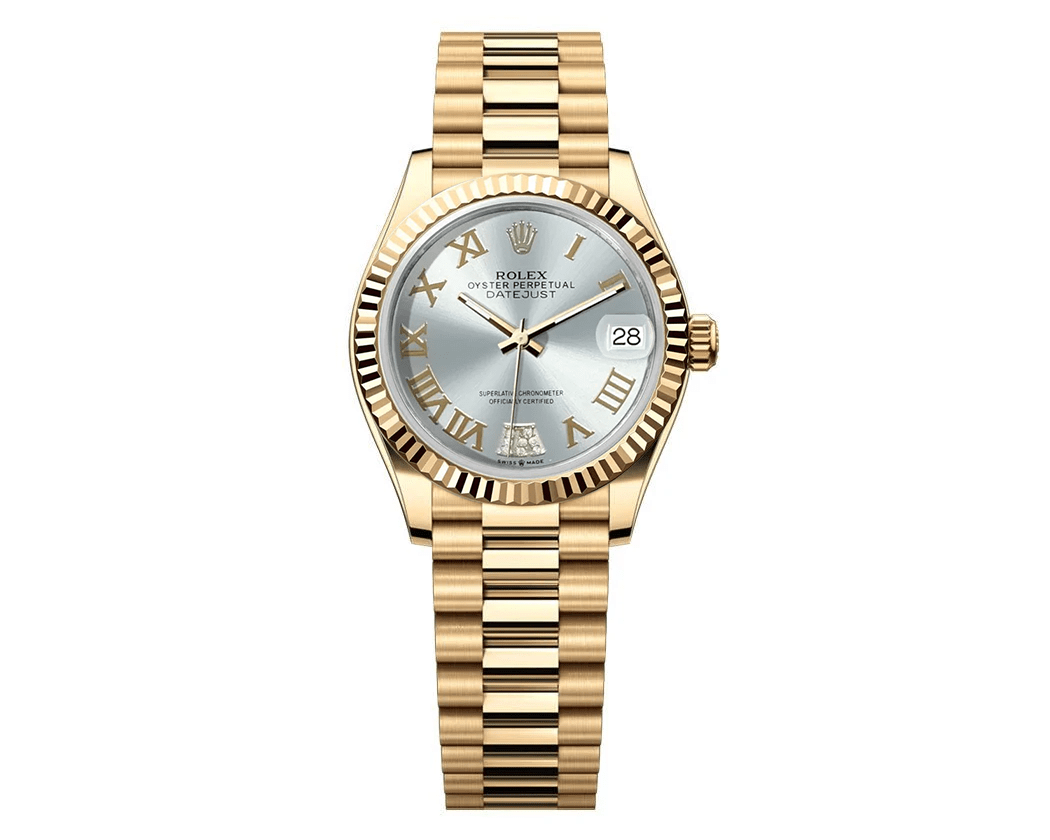 Rolex Datejust 31mm President - Silver Gem Dial - Mr. Alex Jewelry