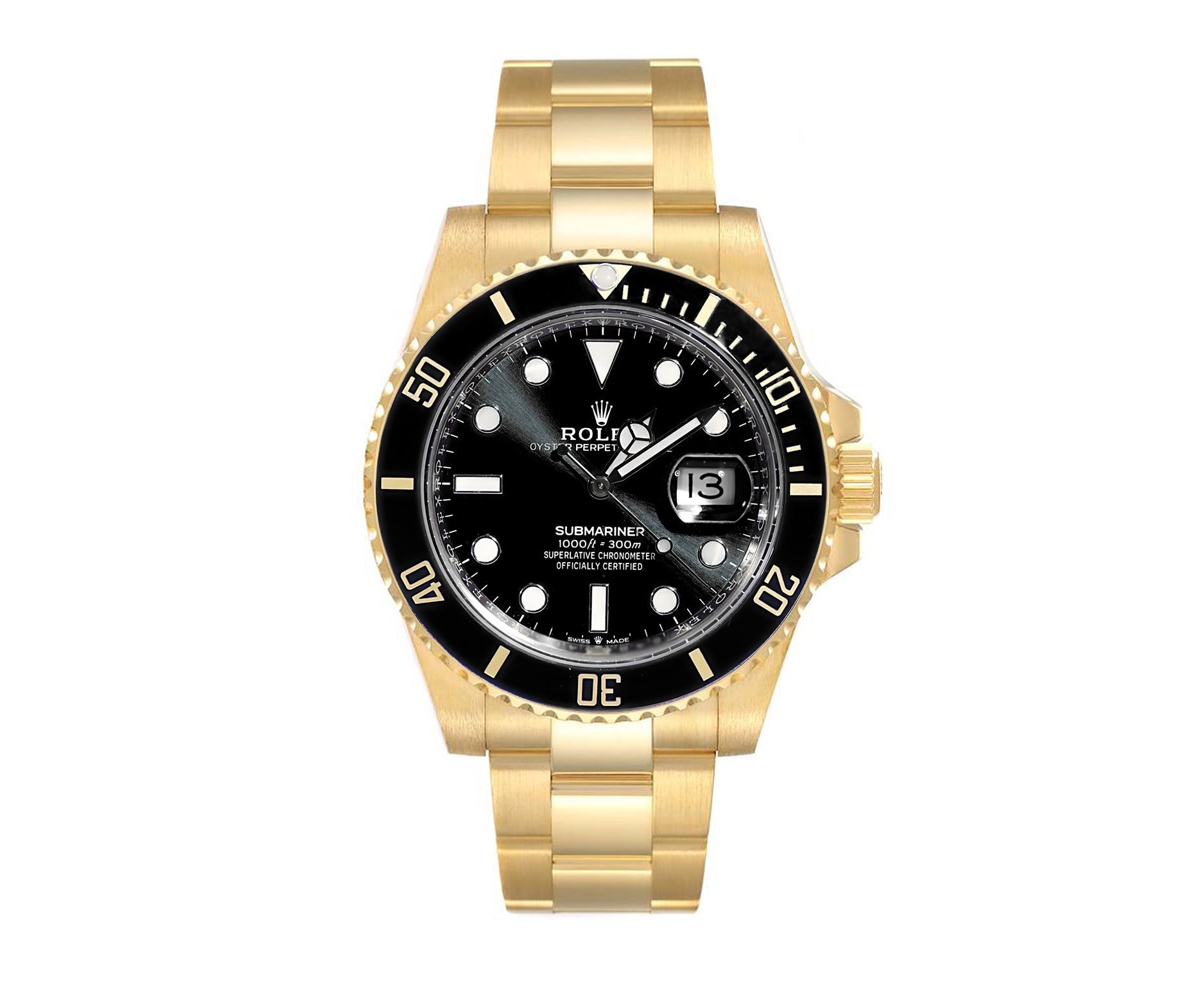 Rolex Submariner Black Dial Yellow Gold 41mm 126618LB - Mr. Alex Jewelry
