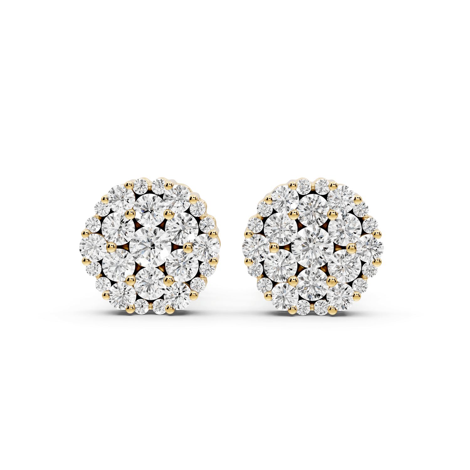 Stella Earrings Yellow Gold - Mr. Alex Jewelry