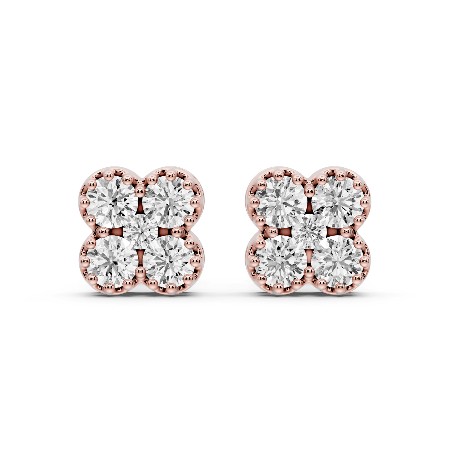 Zara Earrings Rose Gold - Mr. Alex Jewelry