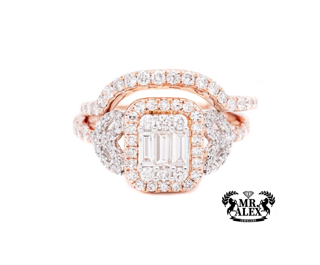 14K Luxury Set Diamond Ring 1.25ct - Mr. Alex Jewelry
