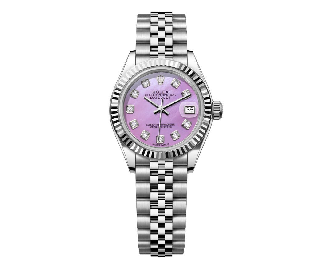 Rolex Datejust Jubilee Stainless steel 26mm - Mop Purple Dial - Mr. Alex Jewelry