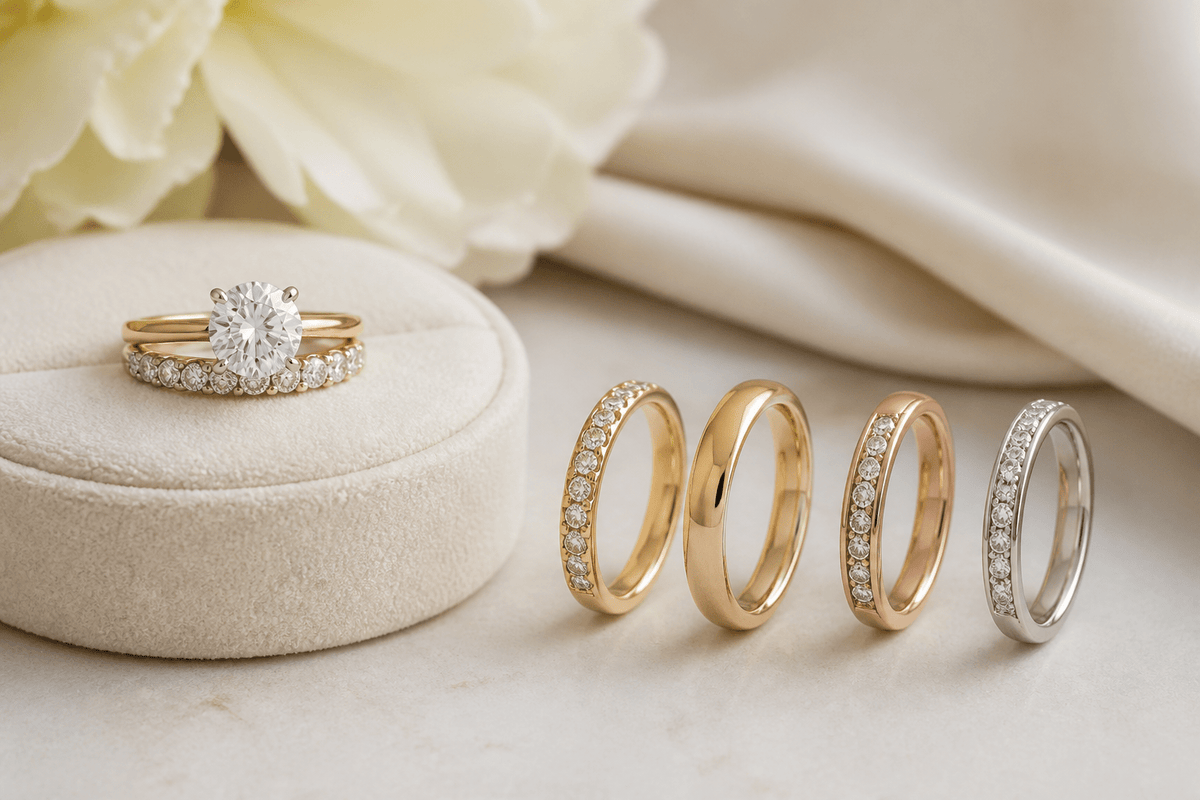 How to Pair a Wedding Band With Your Engagement Ring: Fit, Style, and Setting Guide - Mr. Alex Jewelry