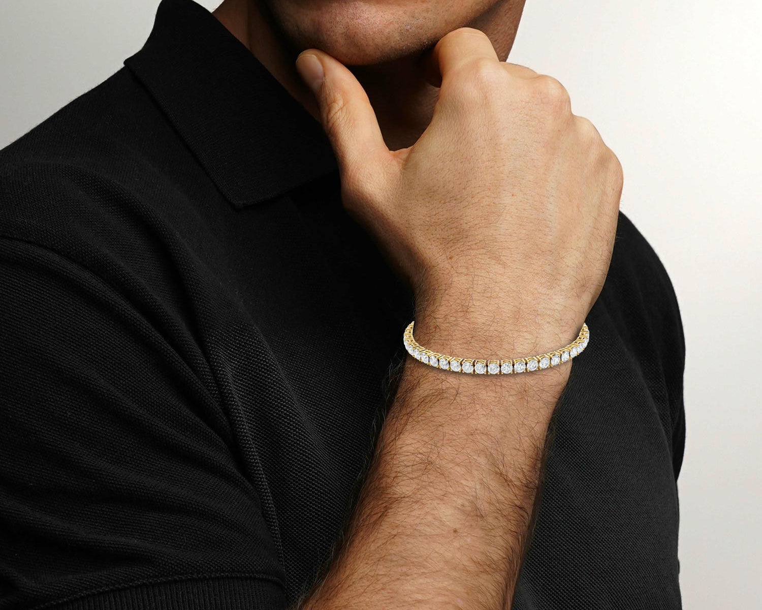 14K 0.30 CTW Diamond Tennis Bracelet