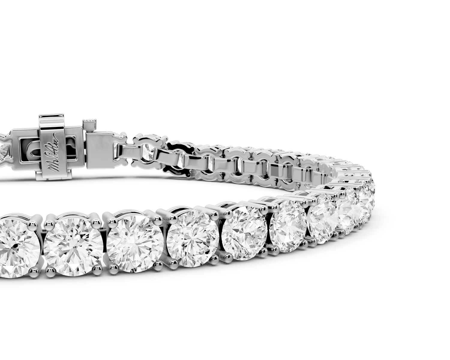 14K 0.50 CTW Diamond Tennis Bracelet