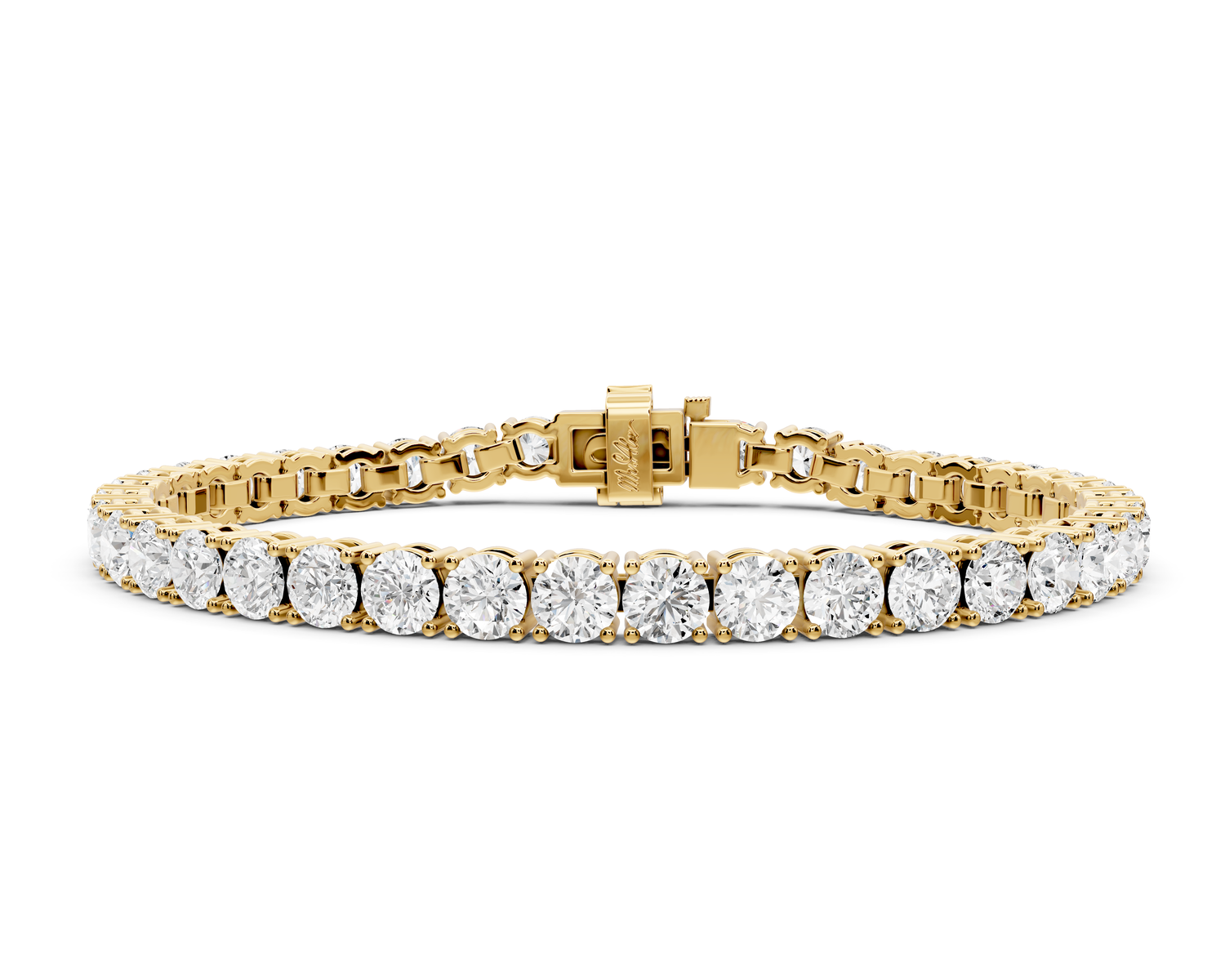 14K 0.50 CTW Diamond Tennis Bracelet