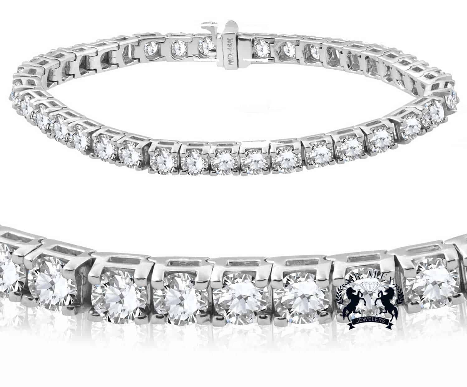 14k Diamond Tennis Bracelet 4.23ct - Bracelets | Mr. Alex Jewelry