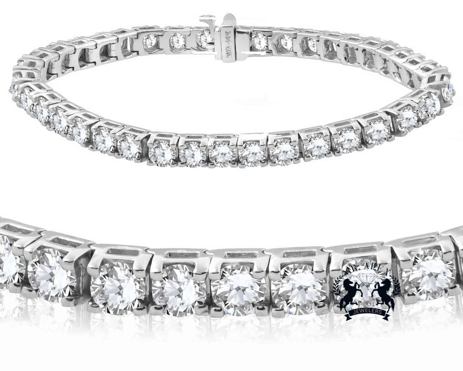 14k Diamond Tennis Bracelet 4.23ct