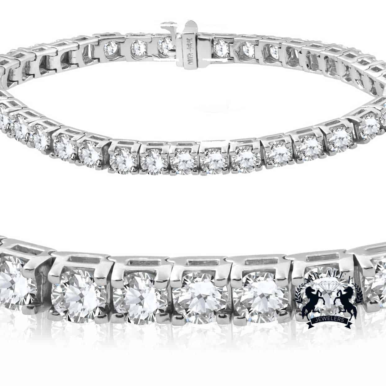 14k Diamond Tennis Bracelet 4.23ct