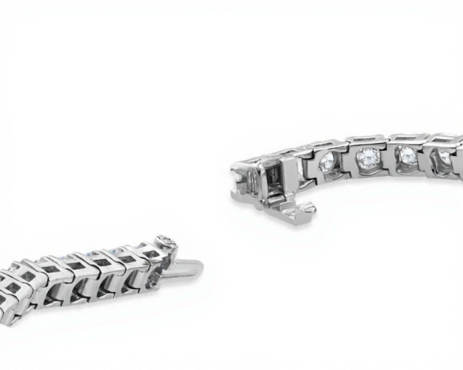 14k Diamond Tennis Bracelet 4.0ct