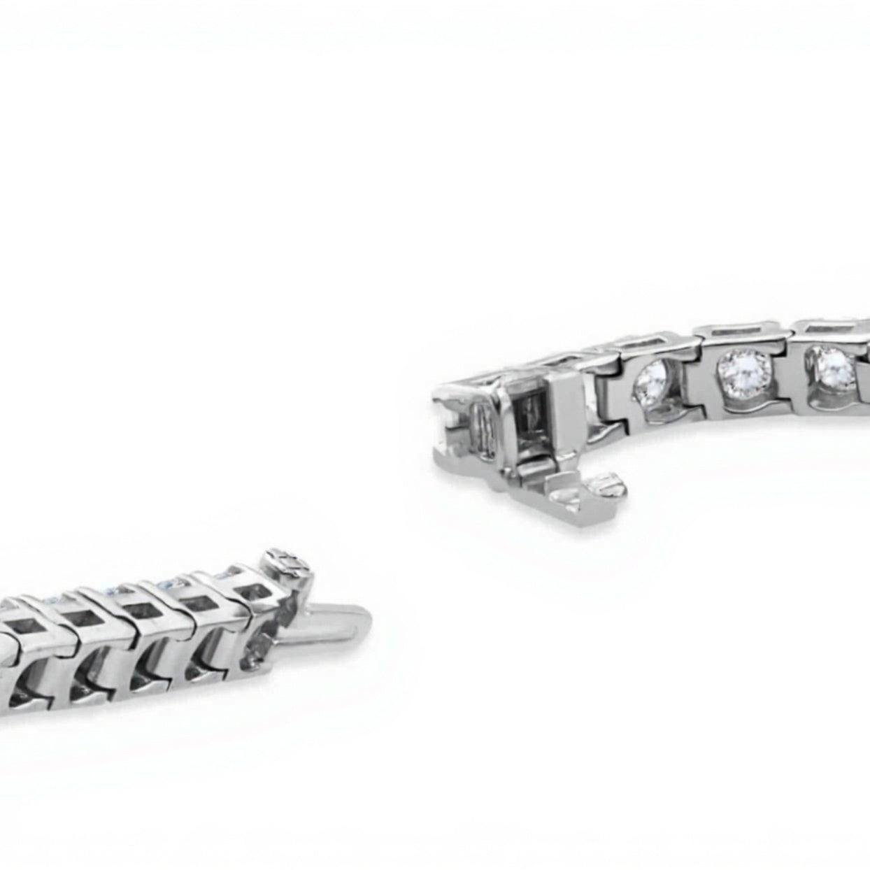 14k Diamond Tennis Bracelet 4.0ct