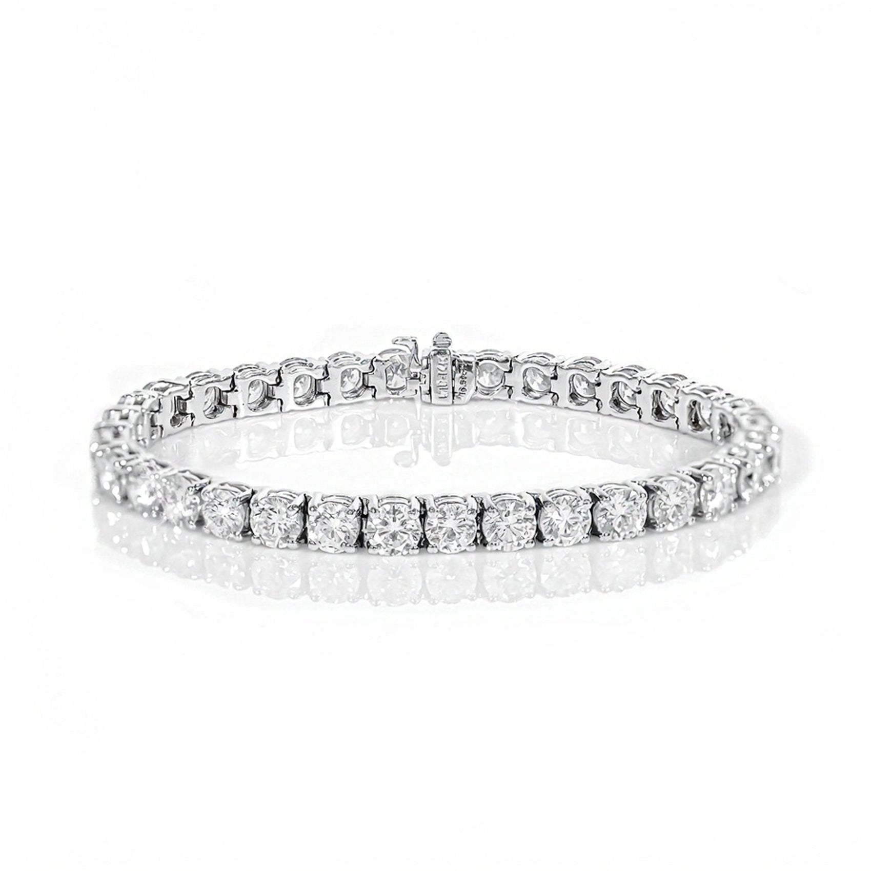 14k Classic Tennis Bracelet Round Diamonds 50PT - 17.0ct - Mr. Alex Jewelry