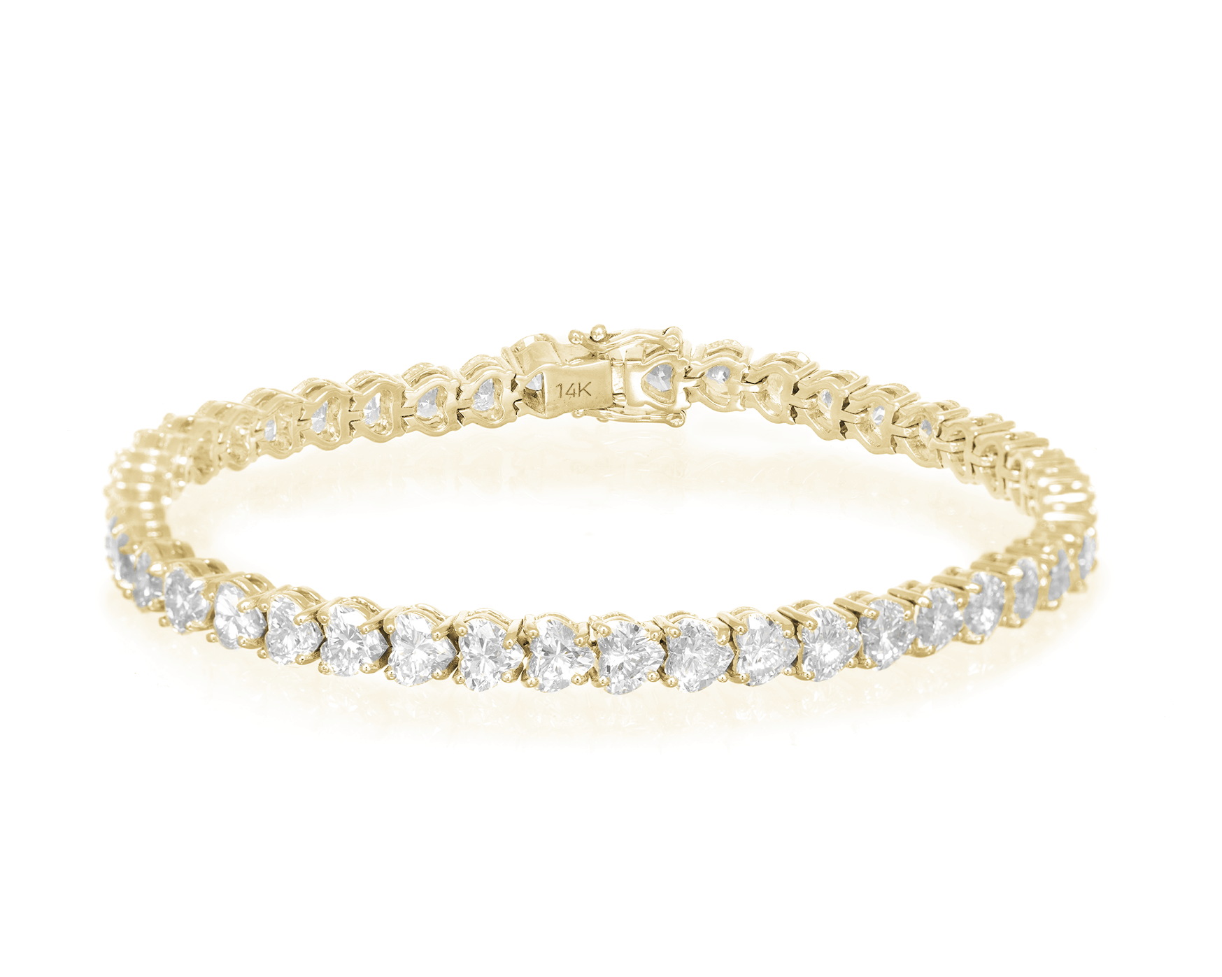 14K HEART CUT WITH ELEGANT DIAMOND ACCENT 11.75CT - Mr. Alex Jewelry