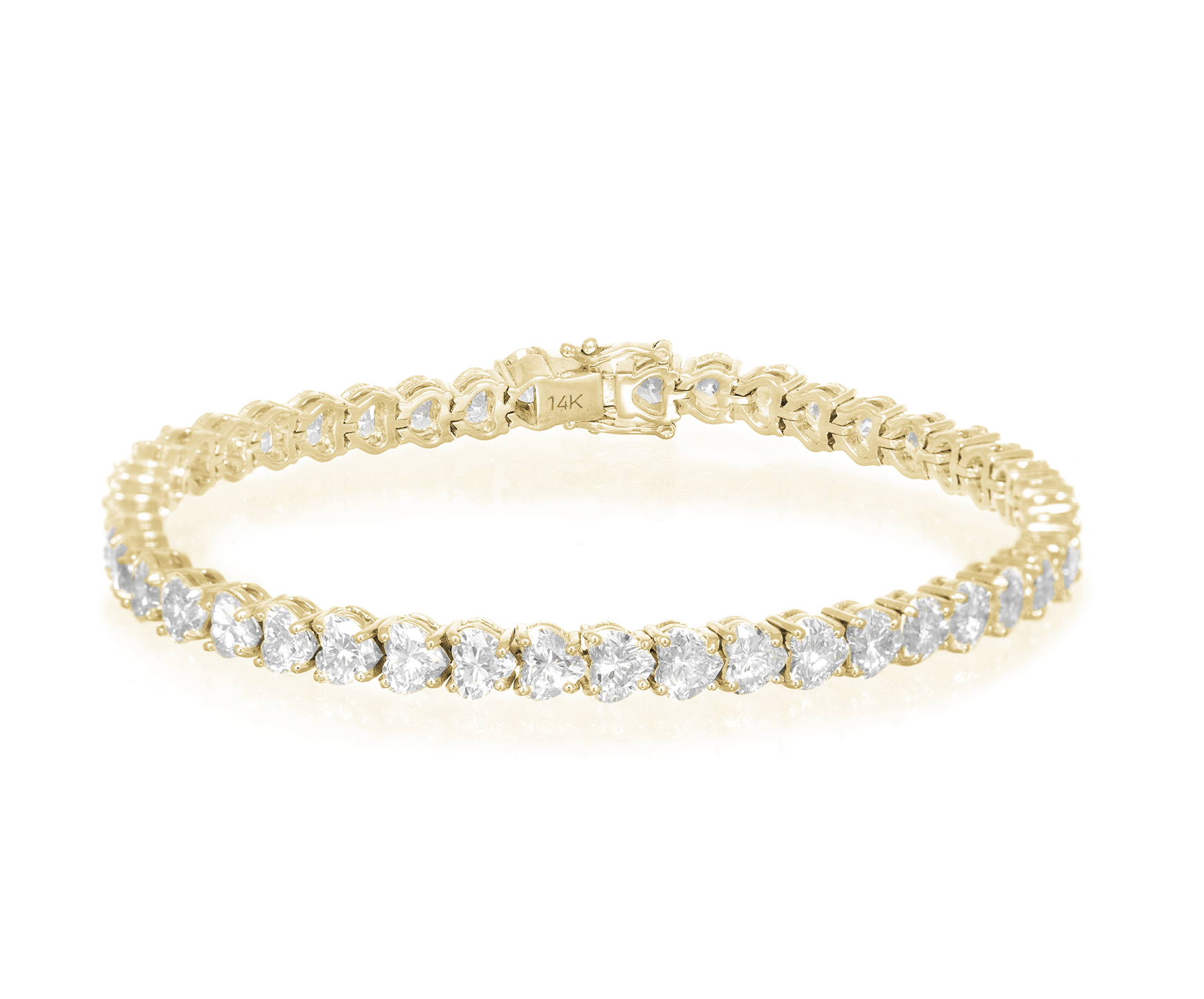 14K HEART CUT WITH ELEGANT DIAMOND ACCENT 11.75CT - Mr. Alex Jewelry