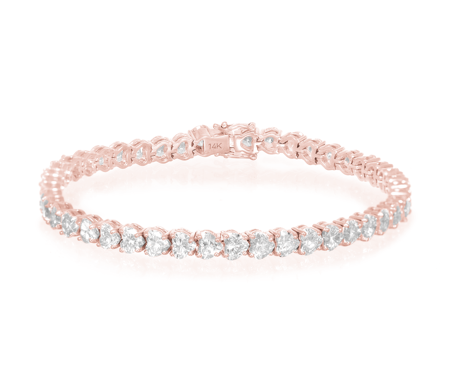 14K HEART CUT WITH ELEGANT DIAMOND ACCENT 11.75CT - Mr. Alex Jewelry