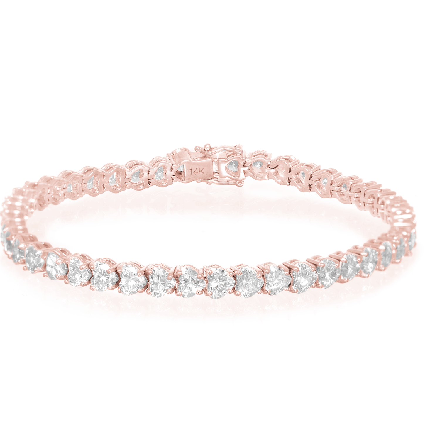 14K HEART CUT WITH ELEGANT DIAMOND ACCENT 11.75CT - Mr. Alex Jewelry