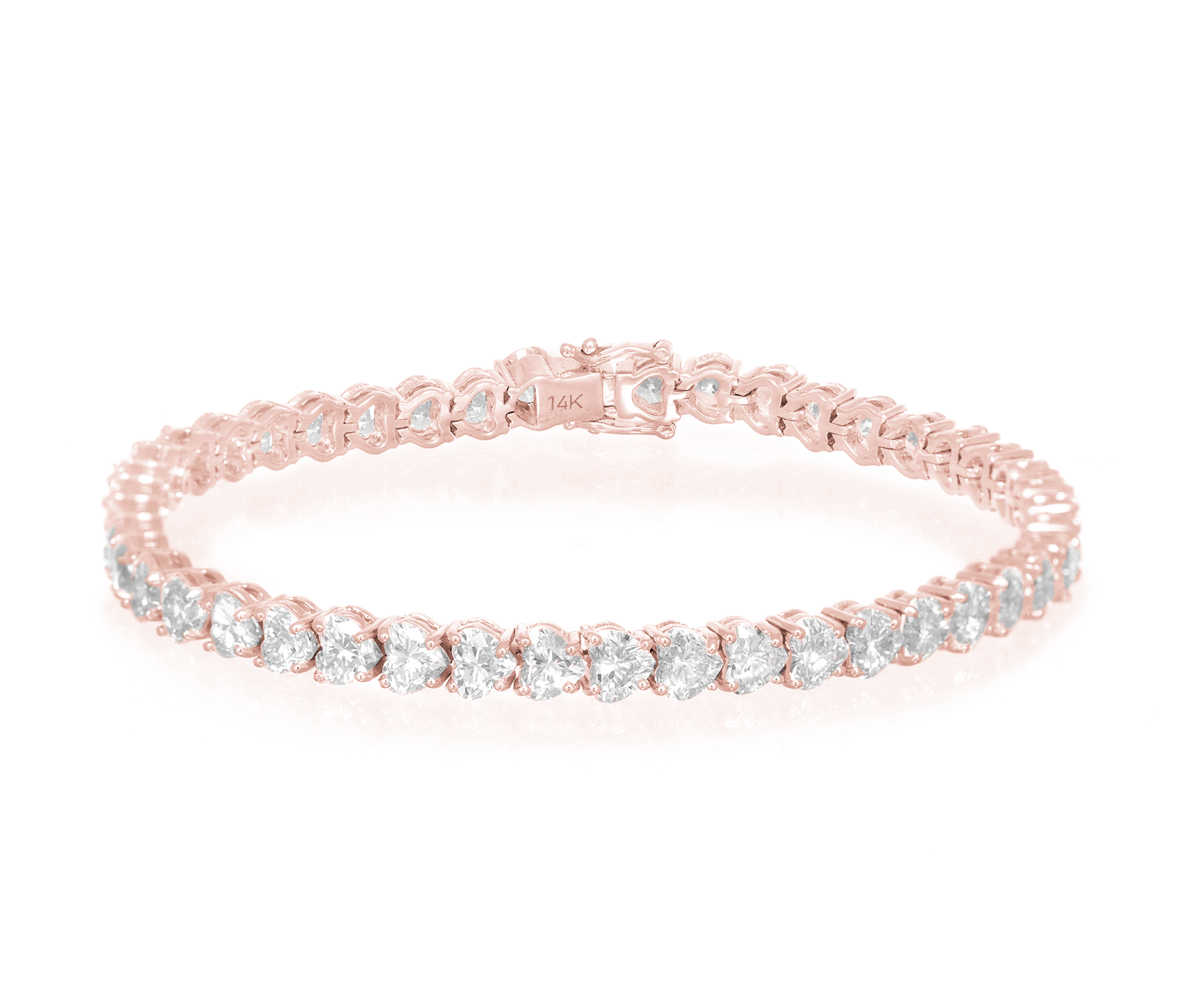14K HEART CUT WITH ELEGANT DIAMOND ACCENT 11.75CT - Mr. Alex Jewelry