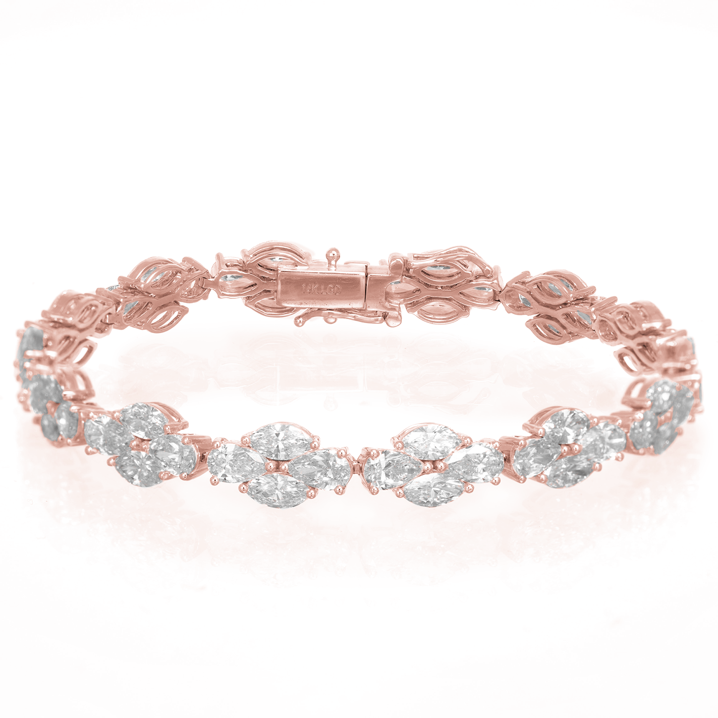 14K MODY SHAPE WITH ELEGANT DIAMOND ACCENT 14.27CT - Mr. Alex Jewelry