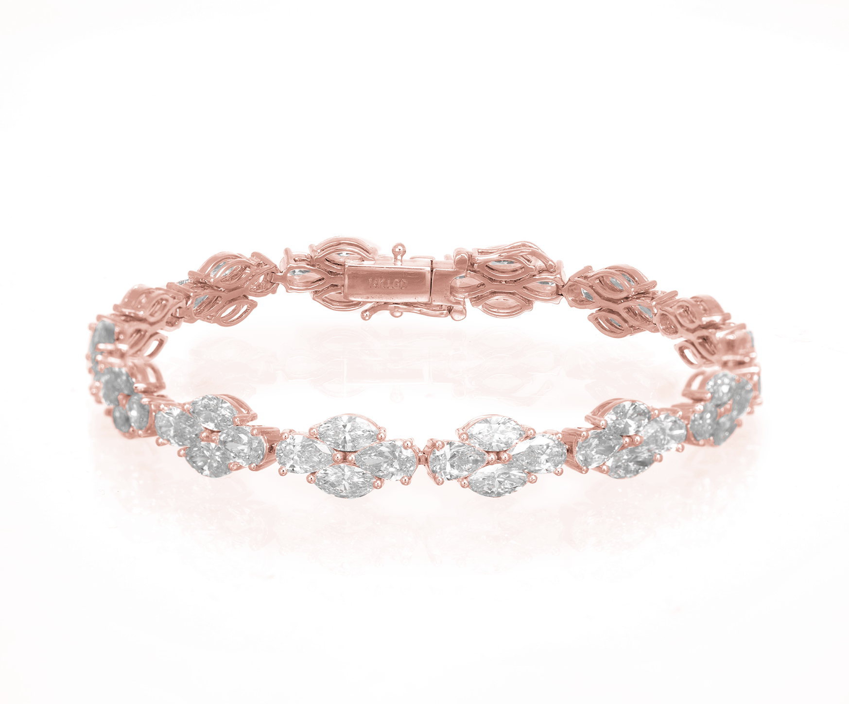 14K MODY SHAPE WITH ELEGANT DIAMOND ACCENT 14.27CT - Mr. Alex Jewelry
