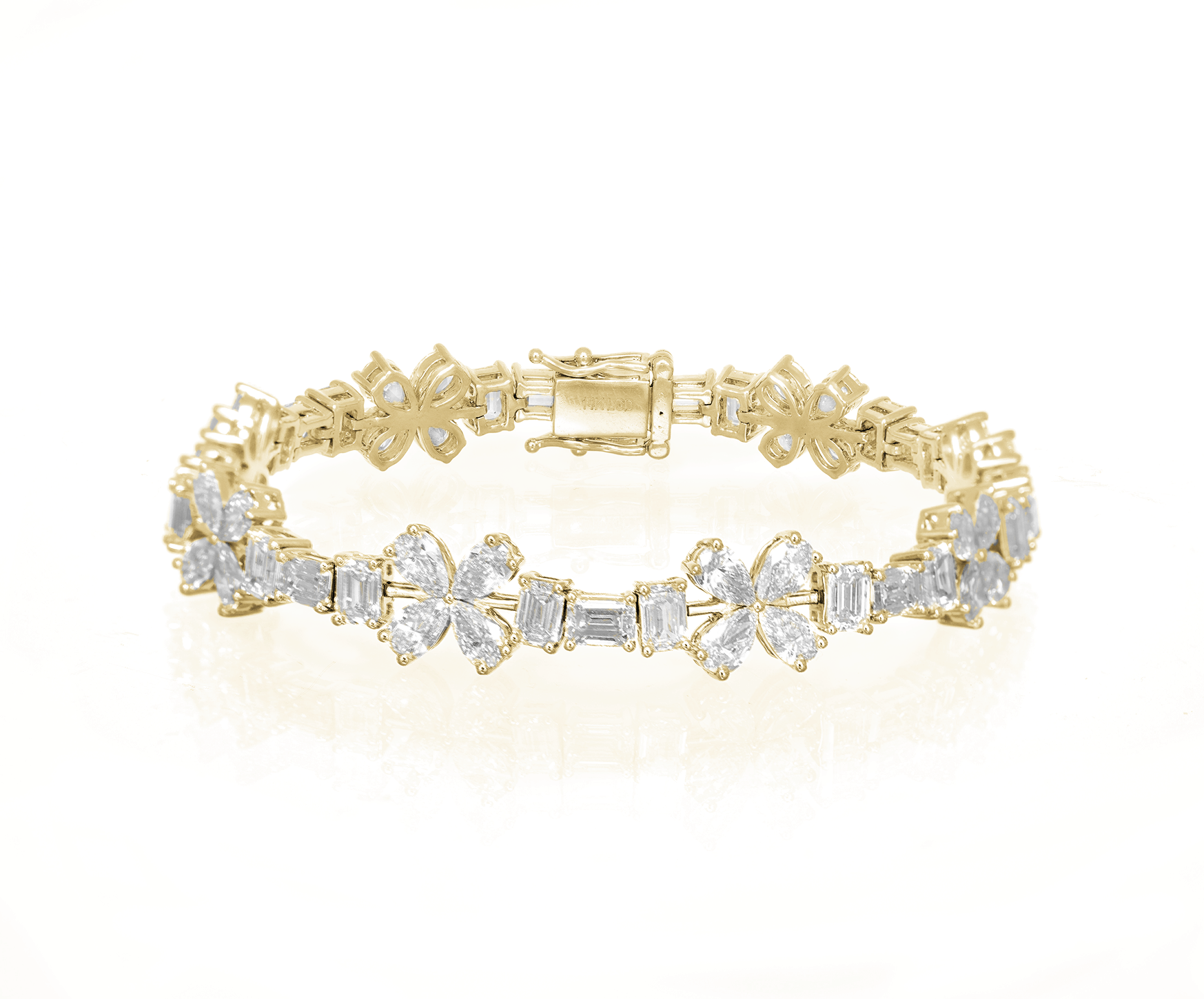 14K MODY SHAPE WITH ELEGANT DIAMOND ACCENT 15.03CT - Mr. Alex Jewelry