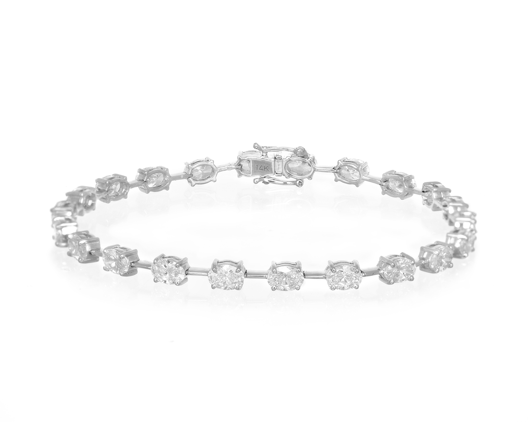 14K OVAL CUT WITH ELEGANT DIAMOND ACCENT 6.60CT - Mr. Alex Jewelry