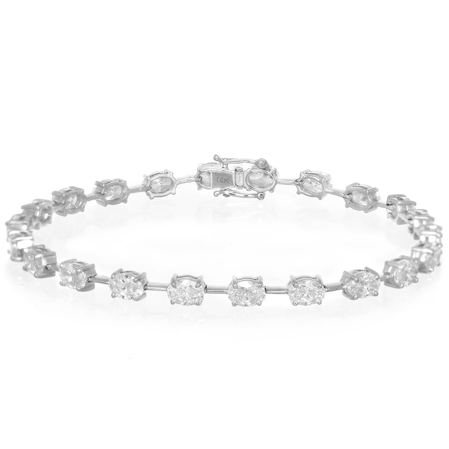 14K OVAL CUT WITH ELEGANT DIAMOND ACCENT 6.60CT - Mr. Alex Jewelry